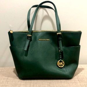 Michaels Kors Emerald Green Handbag